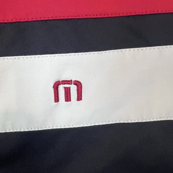TRAVIS MATHEW Colorblock Hartigan Zip Track Golf Stretchy Activewear Jacket‎ MED - Picture 4 of 10